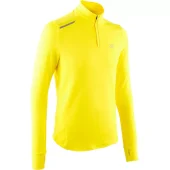 Bluză Alergare Run Warm Galben Bărbaţi Black Friday 2022