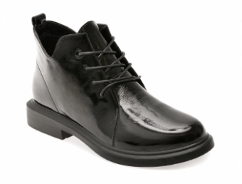 Ghete Flavia Passini Negre 1517 Din Piele Naturala Lacuita.png