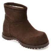 Ghete GRYXX maro, 9933, din piele intoarsa Black Friday 2025