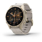 Ceas Smartwatch AMOLED Soft Gold 43mm, Garmin Fenix Black Friday 2026